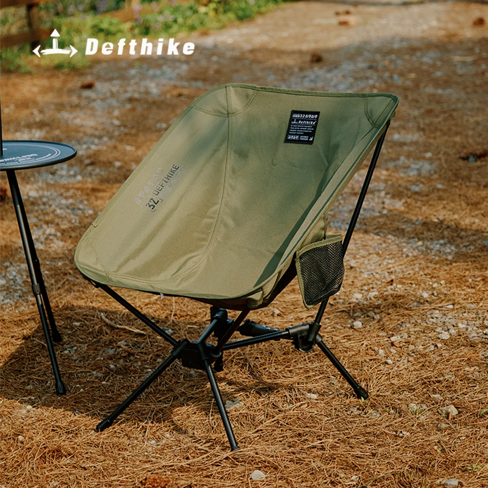 Outdoor Oversized Camping Chair - Cadeira dobrável Defthike, modelo oficial, cadeira