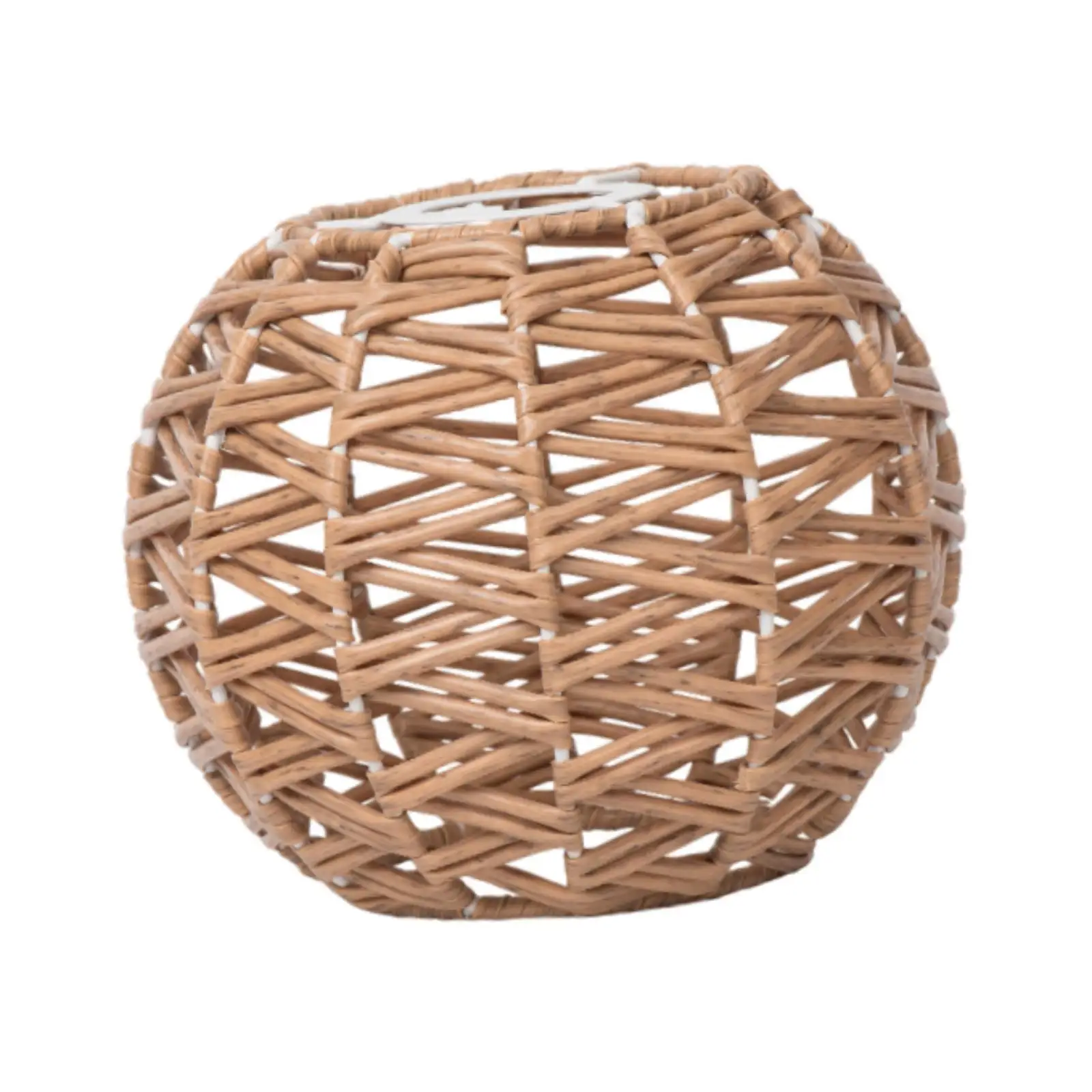 Pendant Lighting Cover Woven Lampshade Metal Cage Bulb Guard Modern Light Shade for Kitchen Living Room Patio