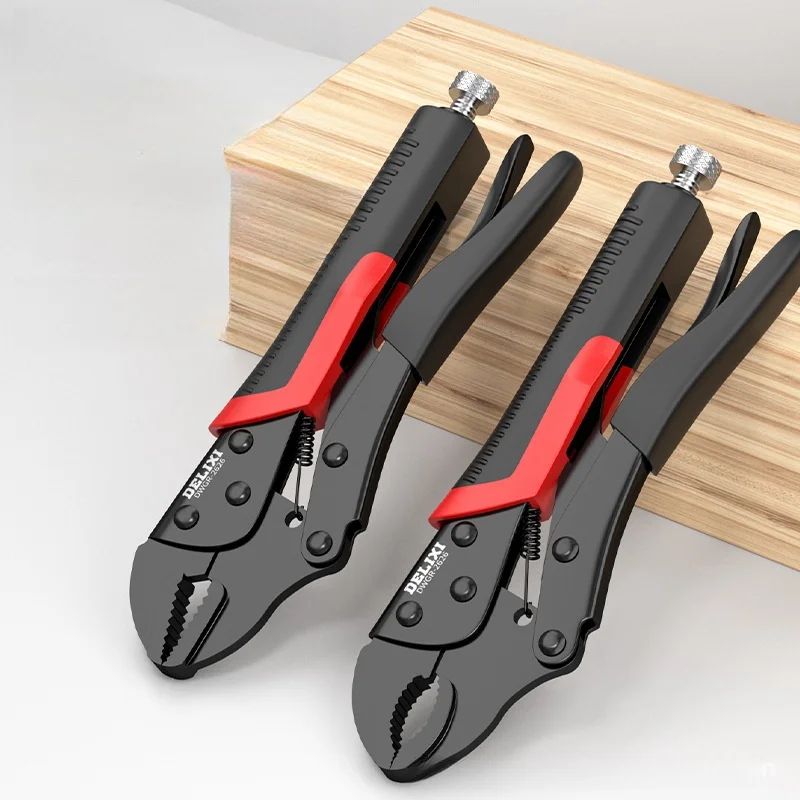 Allsome Strong Pliers Multifunction Clamp Tool Universal Pressure Pliers Industrial Grade Manual Fixed Universal Pliers