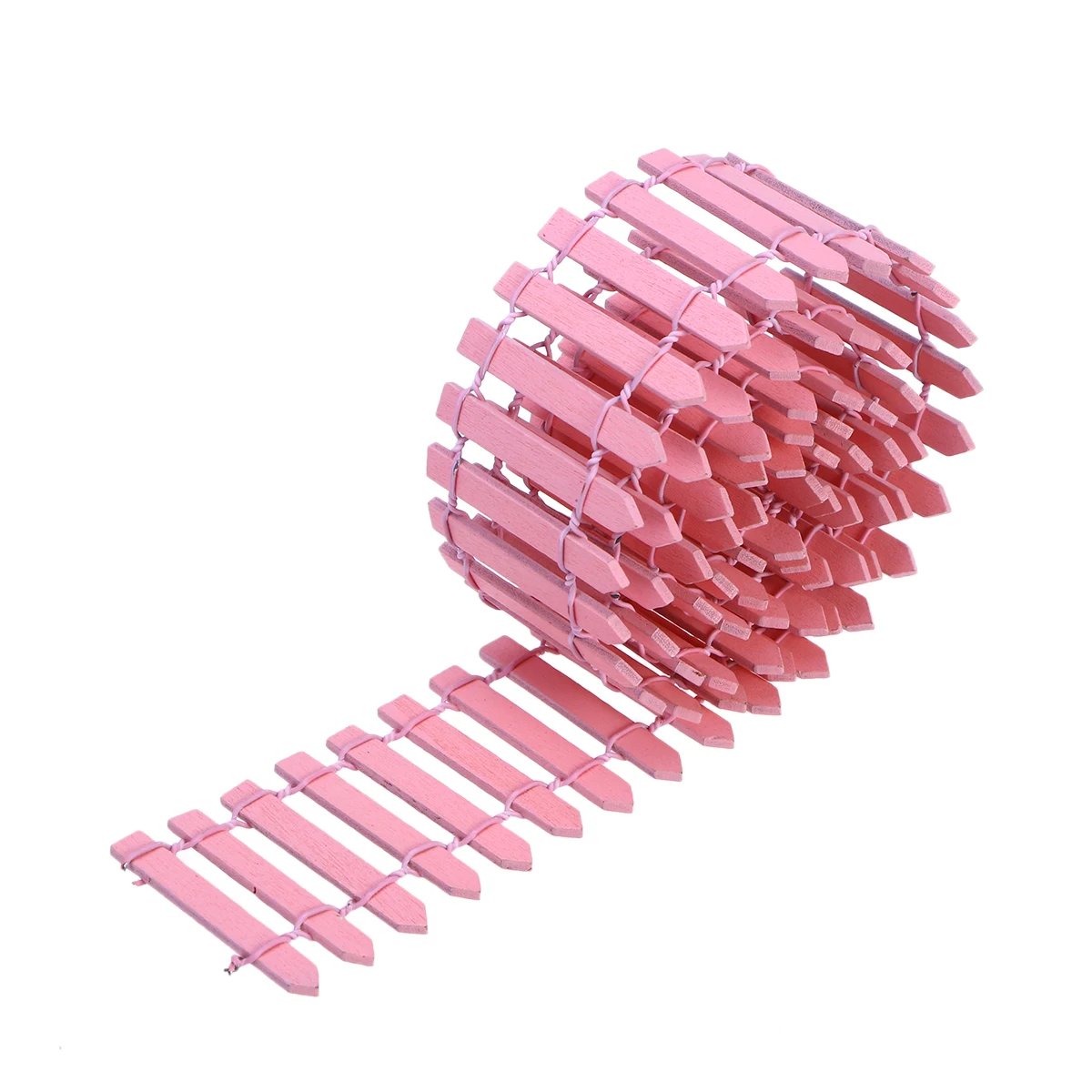 

Mini Fence 100 Cm Wooden Picket Christmas Tree Fence Miniature Garden Hotels Elegant Realistic Shape DIY Landscaping Gardening