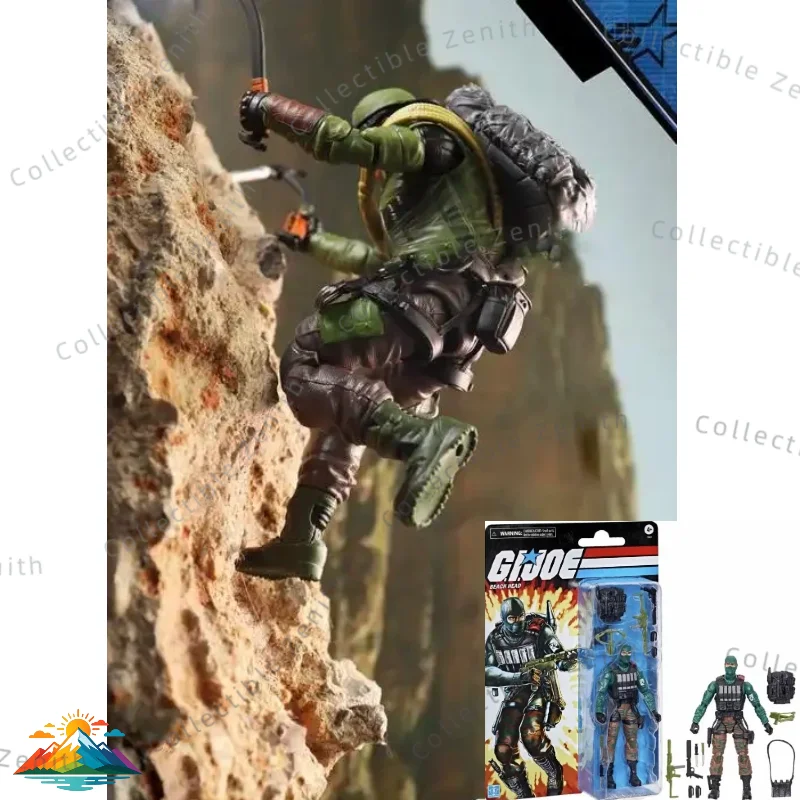 

【IN STOCK】Original Hasbro G.I. Joe GI Joe Classfied Series Retro Cardback Cobra Beach Head Action Figure Collection Toys Model