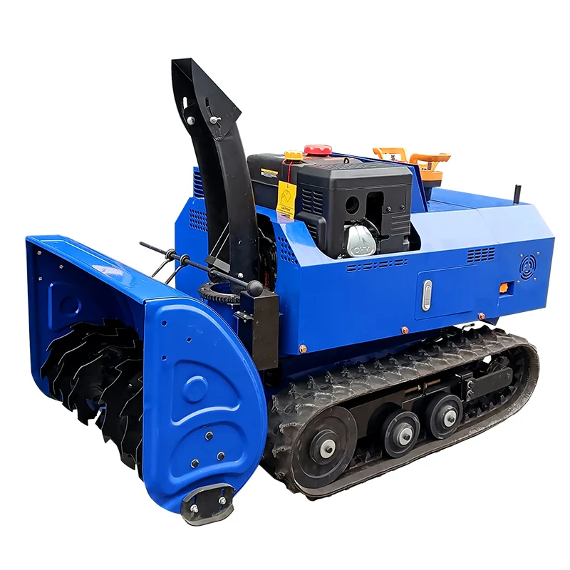 Customized high quality remote control snow sweeper at low price 420CC remote control snow blower snow thrower