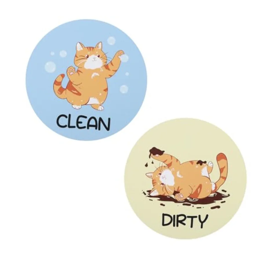 2Pcs Funny Cat Dish… - image