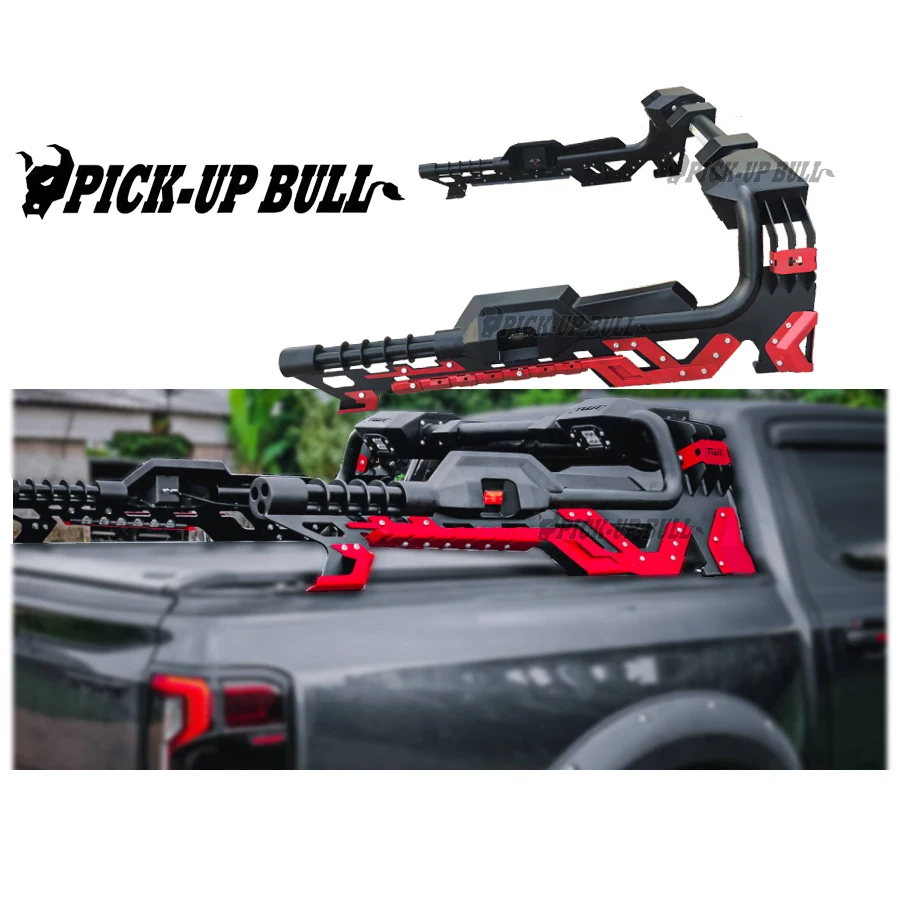 

Popular Hot sell RollBar Universal for Pickup for Steel Mounting Bracket for Nissan Navara- Ford Ranger- Hilux Roll bar