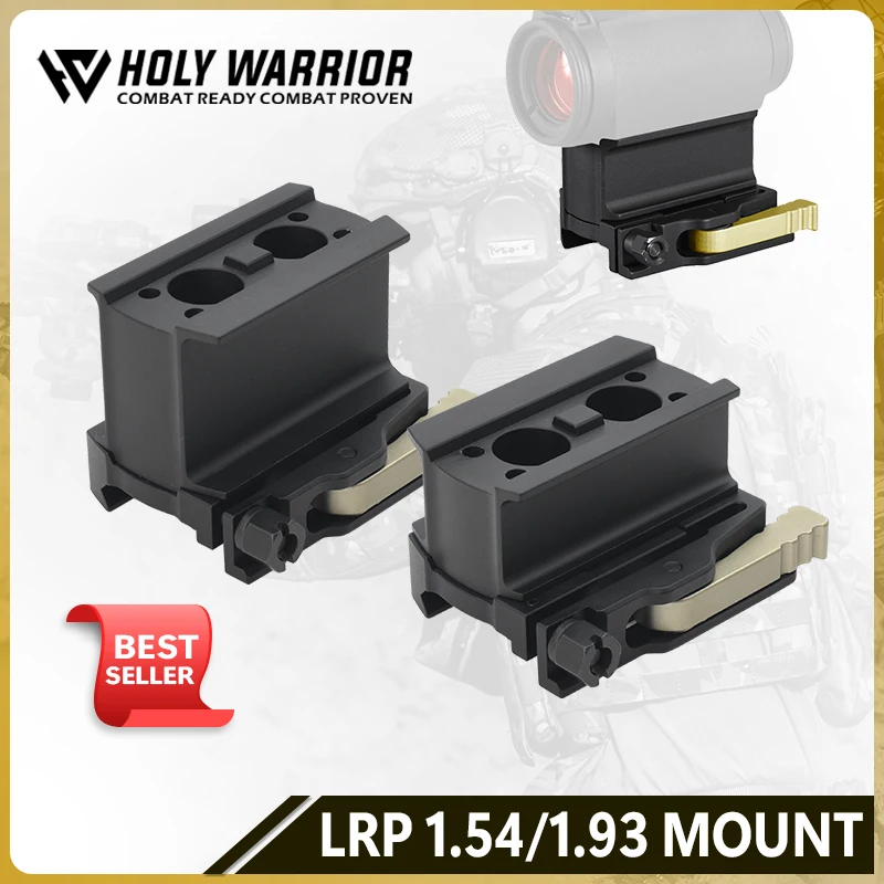 

Tactical LRP Mount with Spacer 1.57 and 1.93 inch Height Mount for THW2 MHW5 R5 Red Dot Sights Hunting Tactical Airsoft Rifles