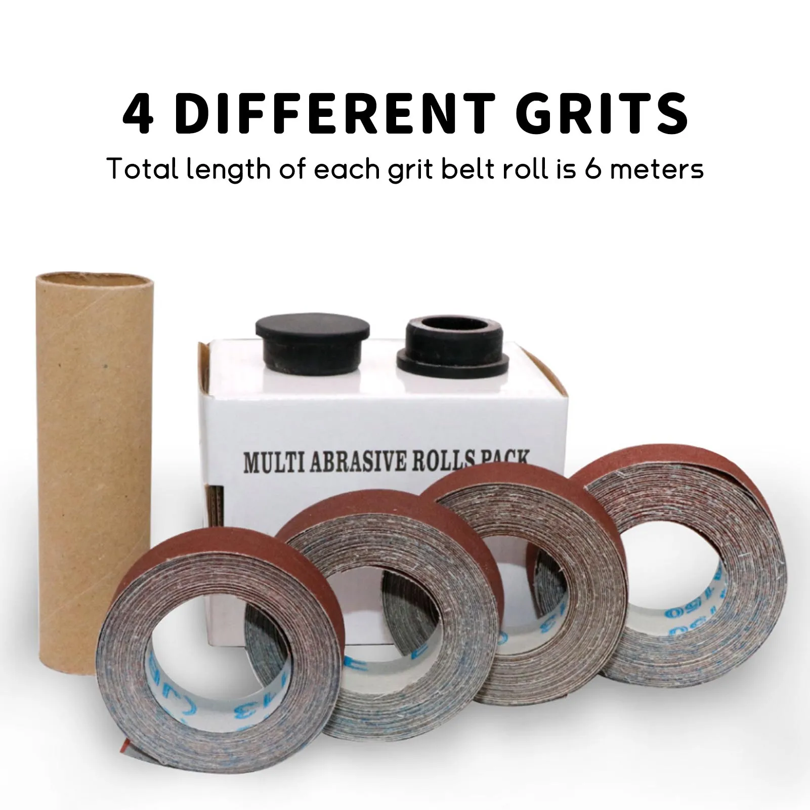 

Assorted Abrasive Sandpaper Rolls with Wear-Resistant and Anti-Stretch Material Suitable for Woodworking Automotive