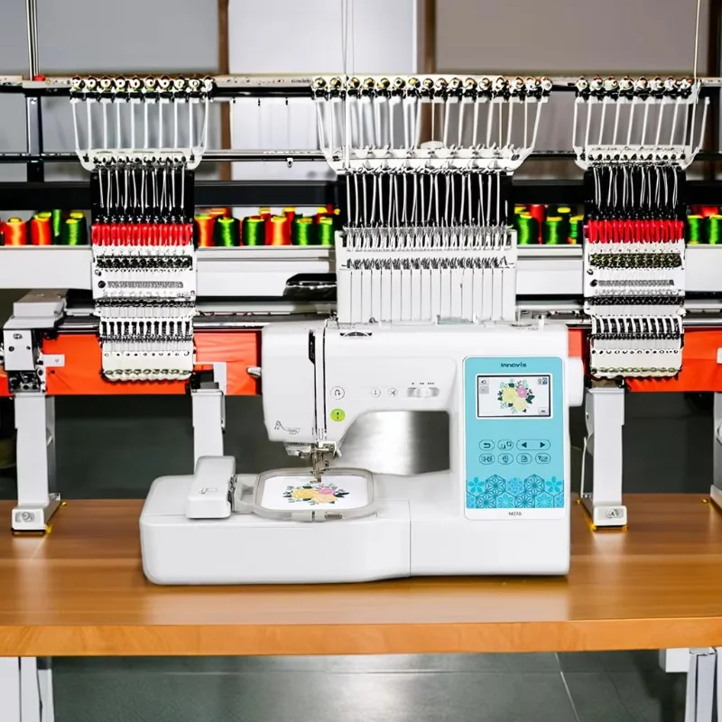 

Automatic Household Commercial Embroidery Machine New Condition Electric Sewing Machine with Core Motor LOGO Letters Home Use