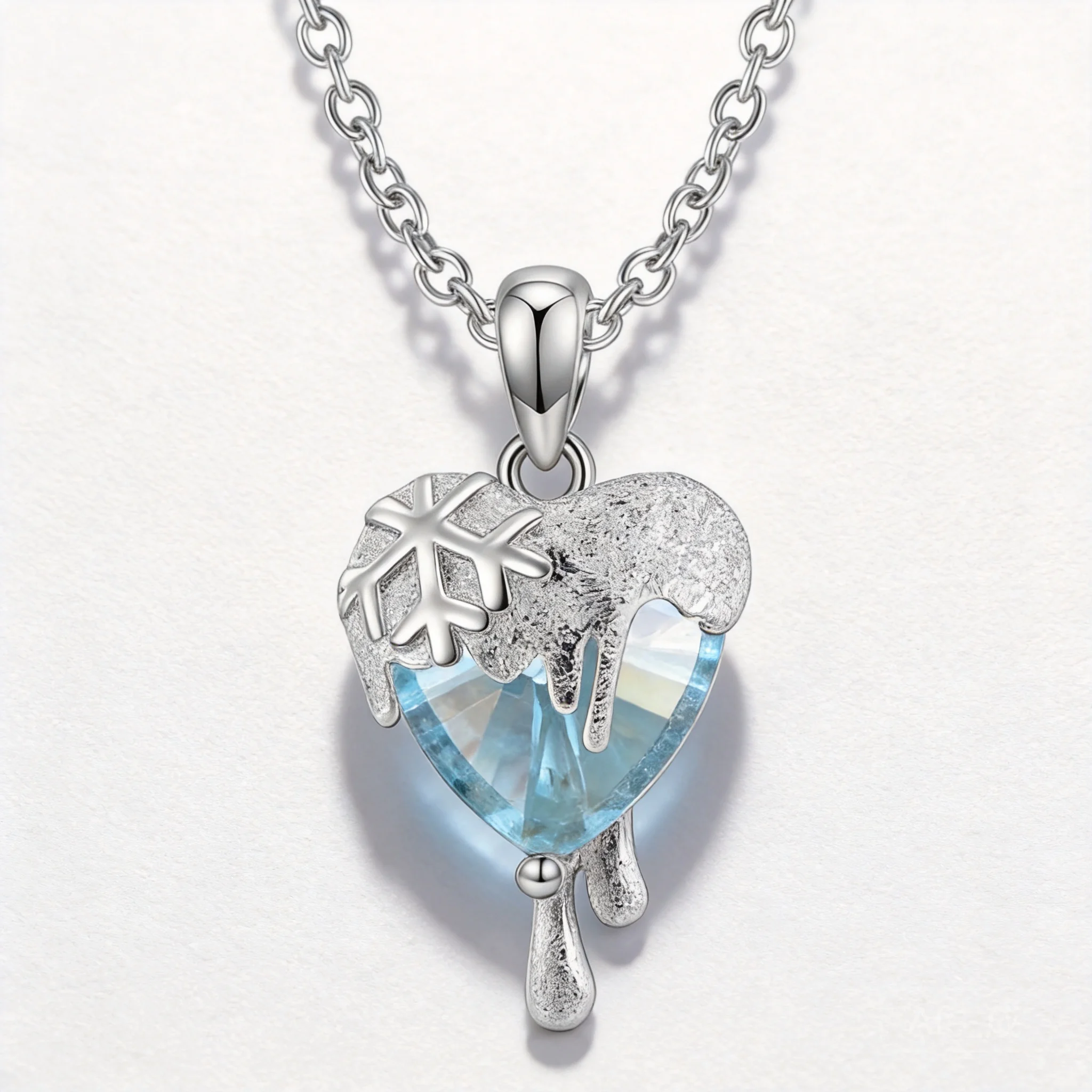 collier-pendentif-cœur-fondant-flocon-de-neige-en-argent-sterling-s925-incruste-de-cristal-bleu-chaine-de-clavicule-fine-porte-bonheur-pour-noel