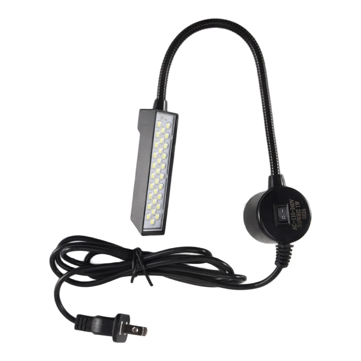 A40T 30 LED Sewing Machine Light Sewing Lighting for Workbench Lathe Drill Flexible Gooseneck Arm Work Lamp US Plug