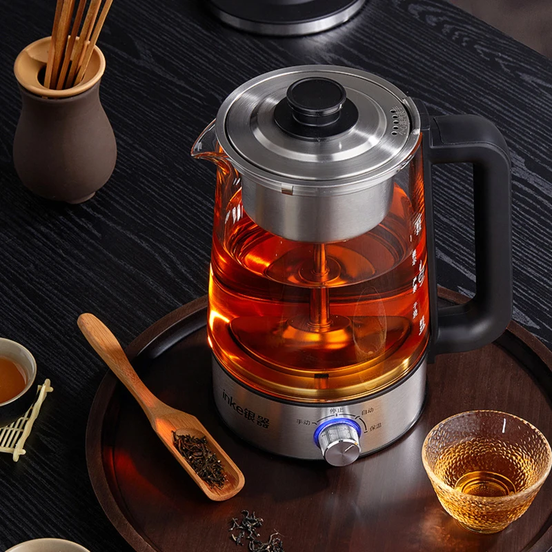 

1.3L Electric Kettle Automatic Steam Spray Teapot with Filter Multifunctional Glass Teapots Thermo Pot Home Boil Water Kettle