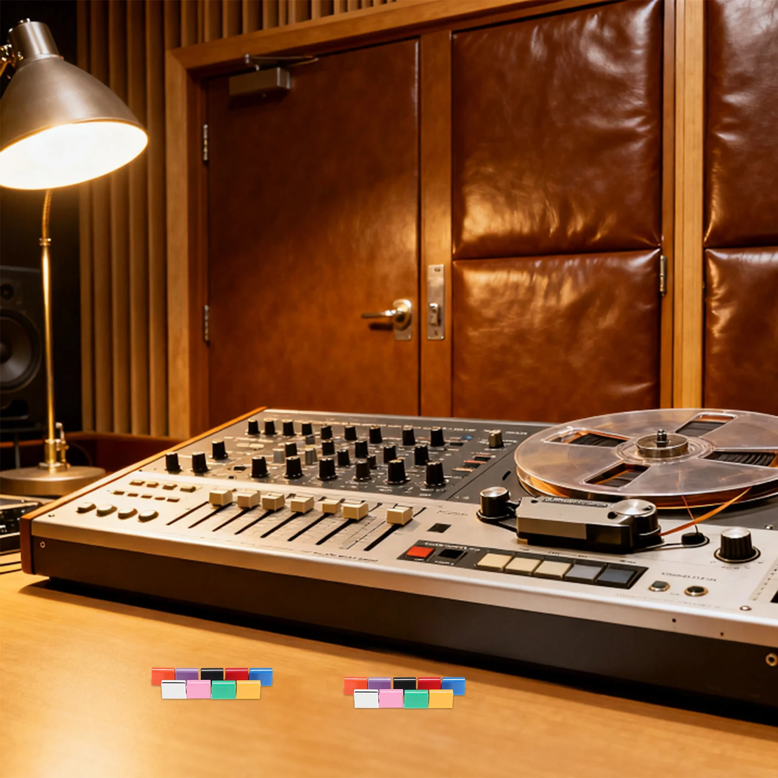 

18Pcs Audio Mixer Fader Caps 4Mm Replacement Knob Covers for Control Surface Improved Accuracy Comfortable Touch Long Sessions