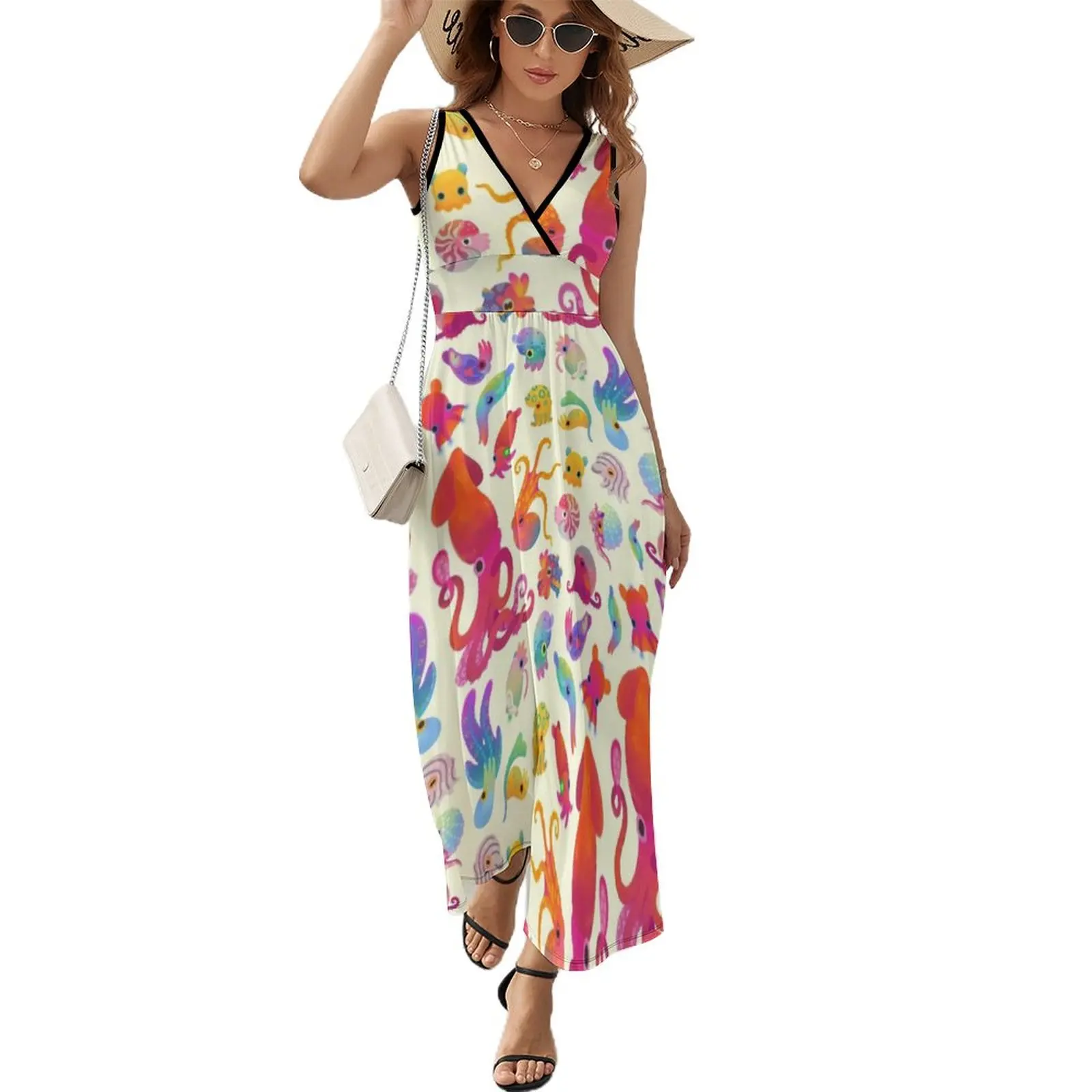 

Cephalopod - pastel Sleeveless Dress dress for women summer dress korean style