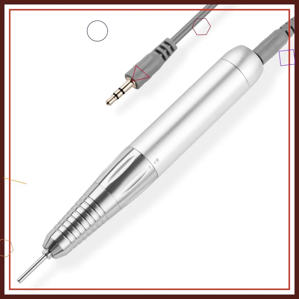 Trapano per Unghie Ricaricabile 35000RPM, Lima Elettrica Professionale per Manicure, Strumento di Ricambio per Nail Art