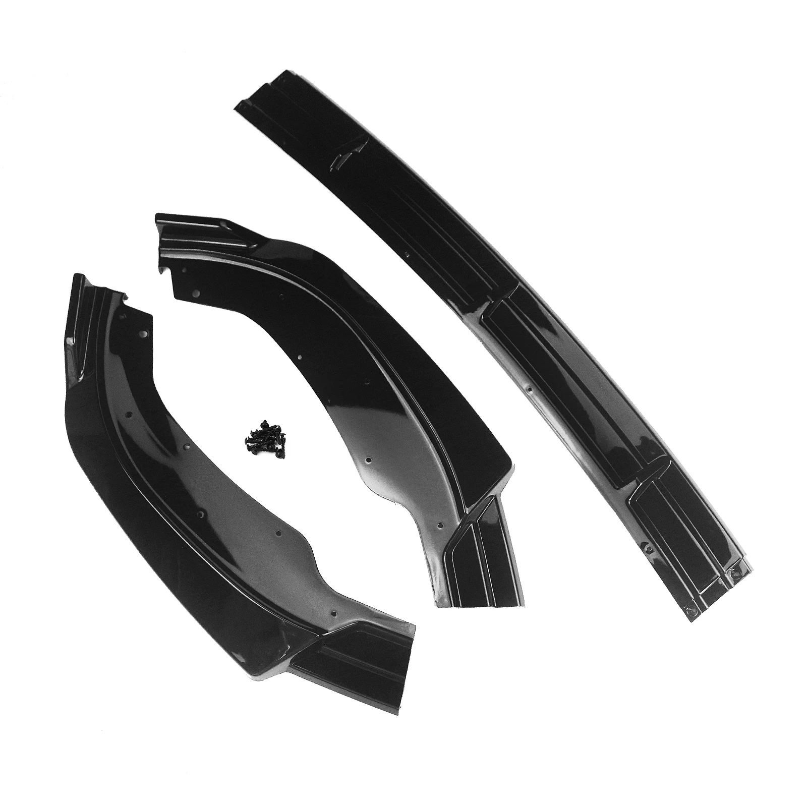 

Olangdn для BMW 3-Series G20 G21 2019-2022 320i 325i 330i Deluxe Style глянцевый черный/углеродное волокно сплиттер переднего бампера
