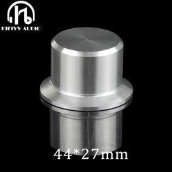 HIFI Versterker Luidspreker Aluminium Volumeknop Versterker Potentiometer Handvat Zwart zilver goud Diameter 44mm Hoogte 27mm