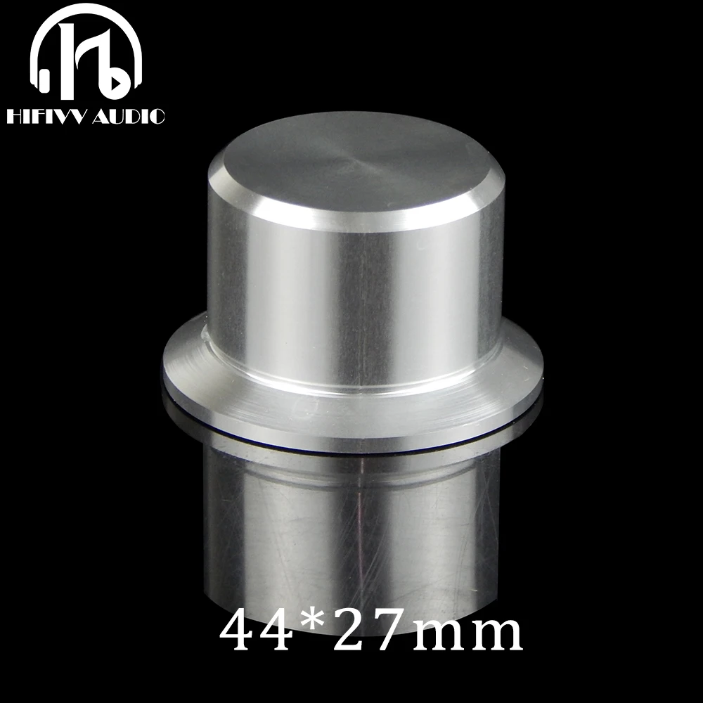 Wzmacniacza HIFI głośnik aluminiowy wzmacniacz pokrętło głośności potencjometr uchwyt czarny srebrny złoty średnica 44mm wysokość 27mm