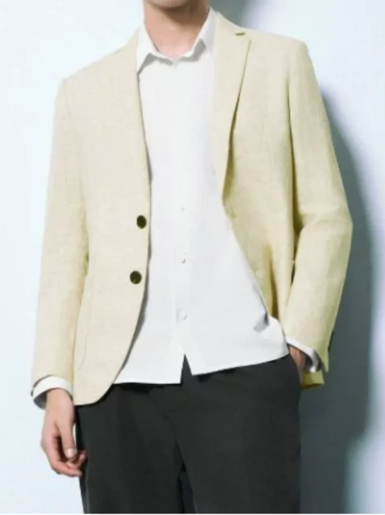 

One-AT14 Autumn men's new solid color simple suit jacket