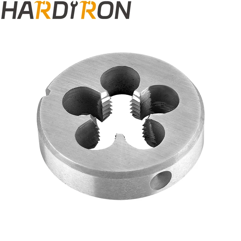 Hardiron 9/16-20 UN Round Threading Die, 9/16 x 20 UN Machine Thread Die Right Hand