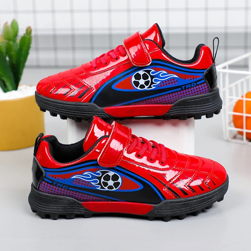 Casual Cool Soccer Shoes For Boys Lightweight Non-slip Football Shoes For All Seasons