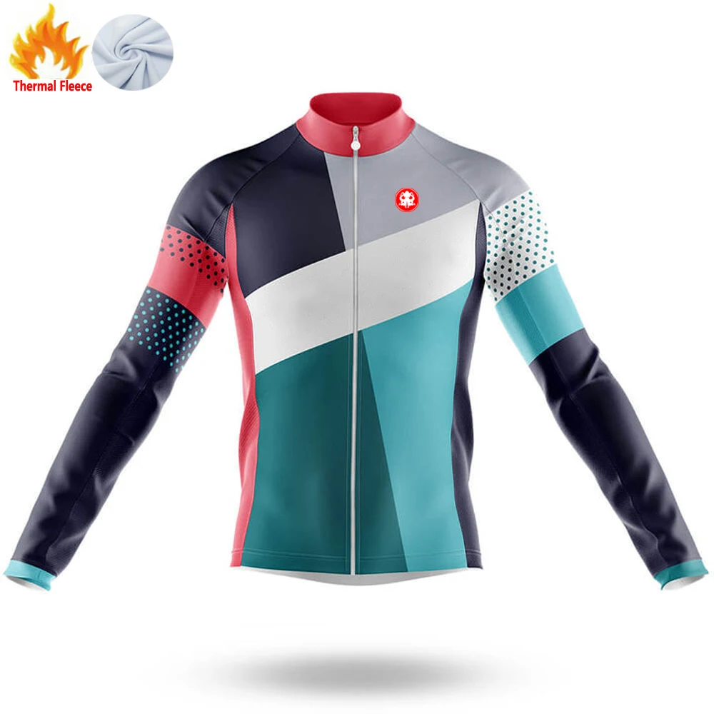 winter fleece mallots ciclismo hombre KRAKEN OCTOPUS jersey mtb maillot vtt homme bike shirt джерси 자전거 져지 enduro cycling jacket