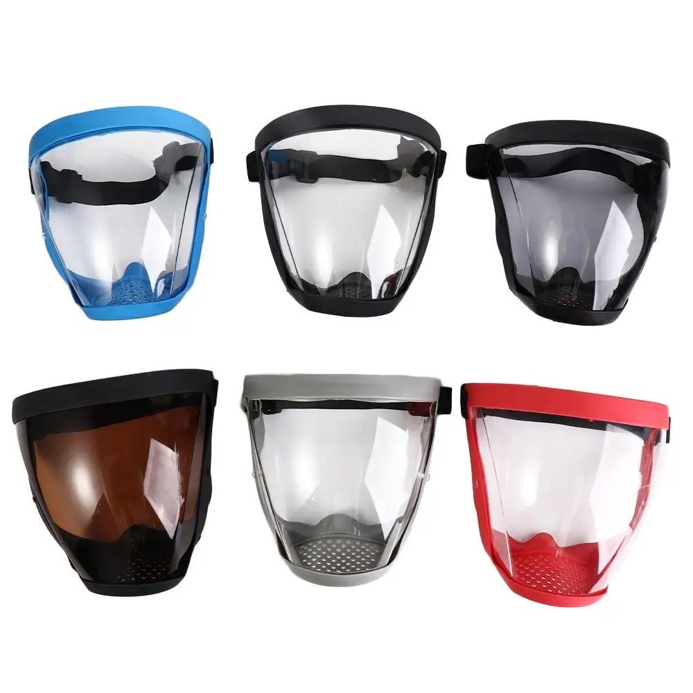 ป้องกันกระจกลม Anti-Splash หน้ากากวิบาก Anti-ทราย Anti-FOG Face Mask Full Face HD หน้ากากขี่ unisex