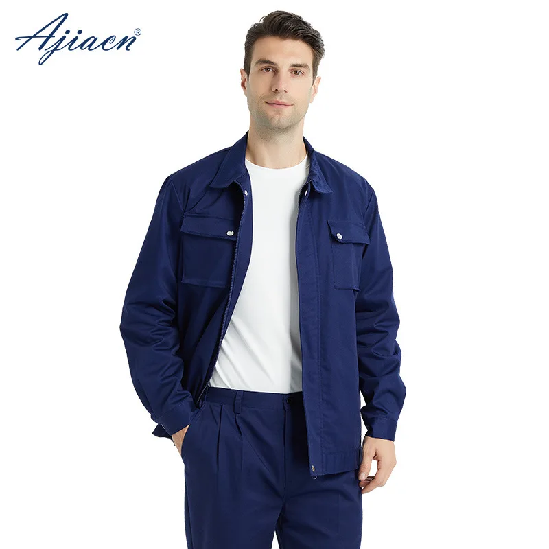 Workwear Machine Room Monitoring Outdoor Jacket Radiation Protection Workwear Two-Piece Suit Set