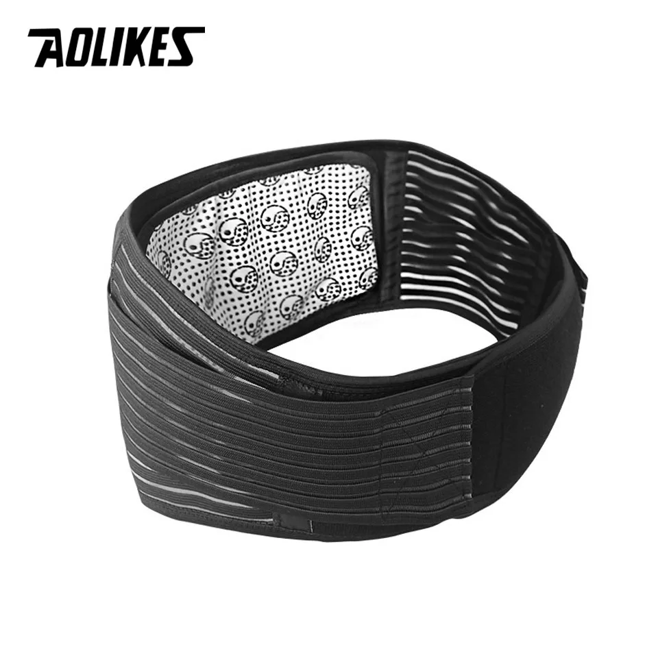 AOLIKES 1PCS Tourmaline Products Self-heating Magnetic Waist Back Support Brace Belt Lumbar Warm Protector posture corrector