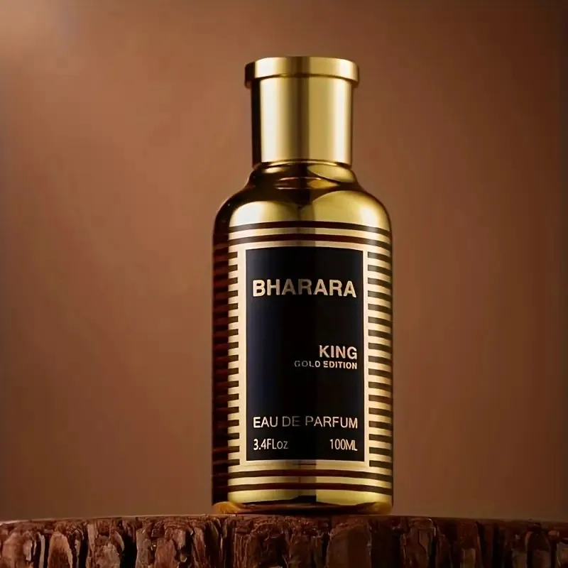 น้ำหอมบารารา คิง โกลด์ อิดิชั่น สำหรับผู้ชาย กลิ่นหอมสดชื่นจากผลไม้ตระกูลส้ม ผสมกลิ่นมัสค์และอำพัน ติดทนนาน - ของขวัญสำหรับวันหยุด