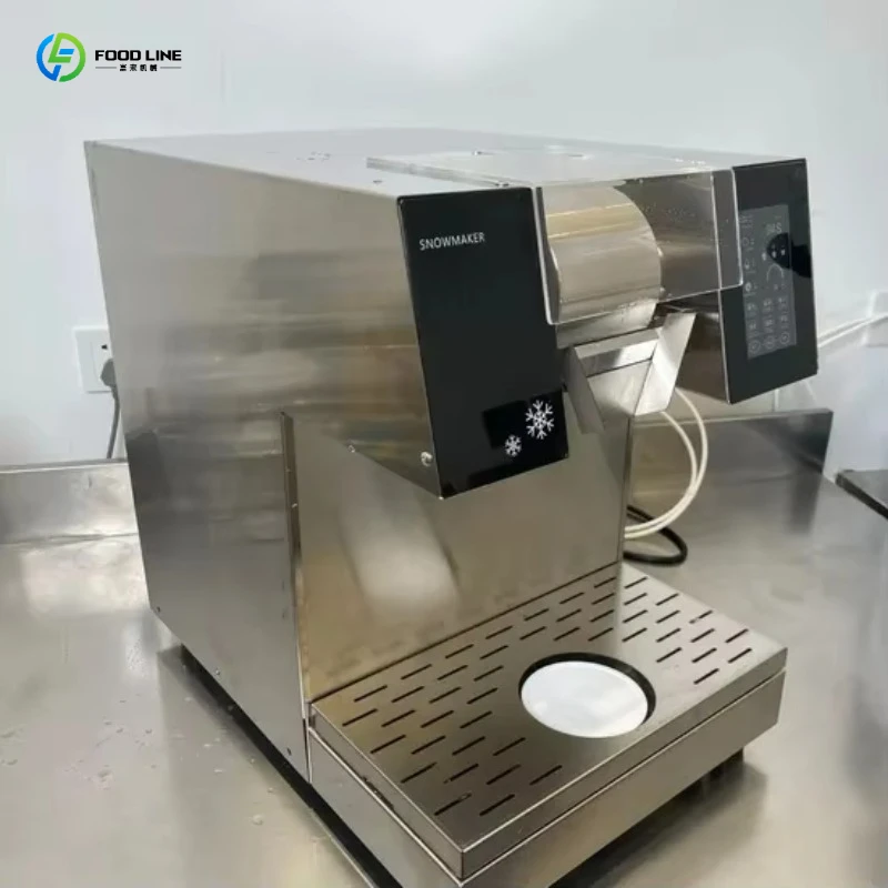 FL 2026 New High Quality Automatic Club Party Event Desktop Small Snowflake Ice Cream Machine Wholesaled