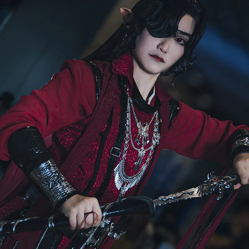 Anime Tian Guan Ci Fu Hua Cheng miecz rekwizyty do Cosplay pcv broń strój świąteczny akcesoria Anime replika pokazuje