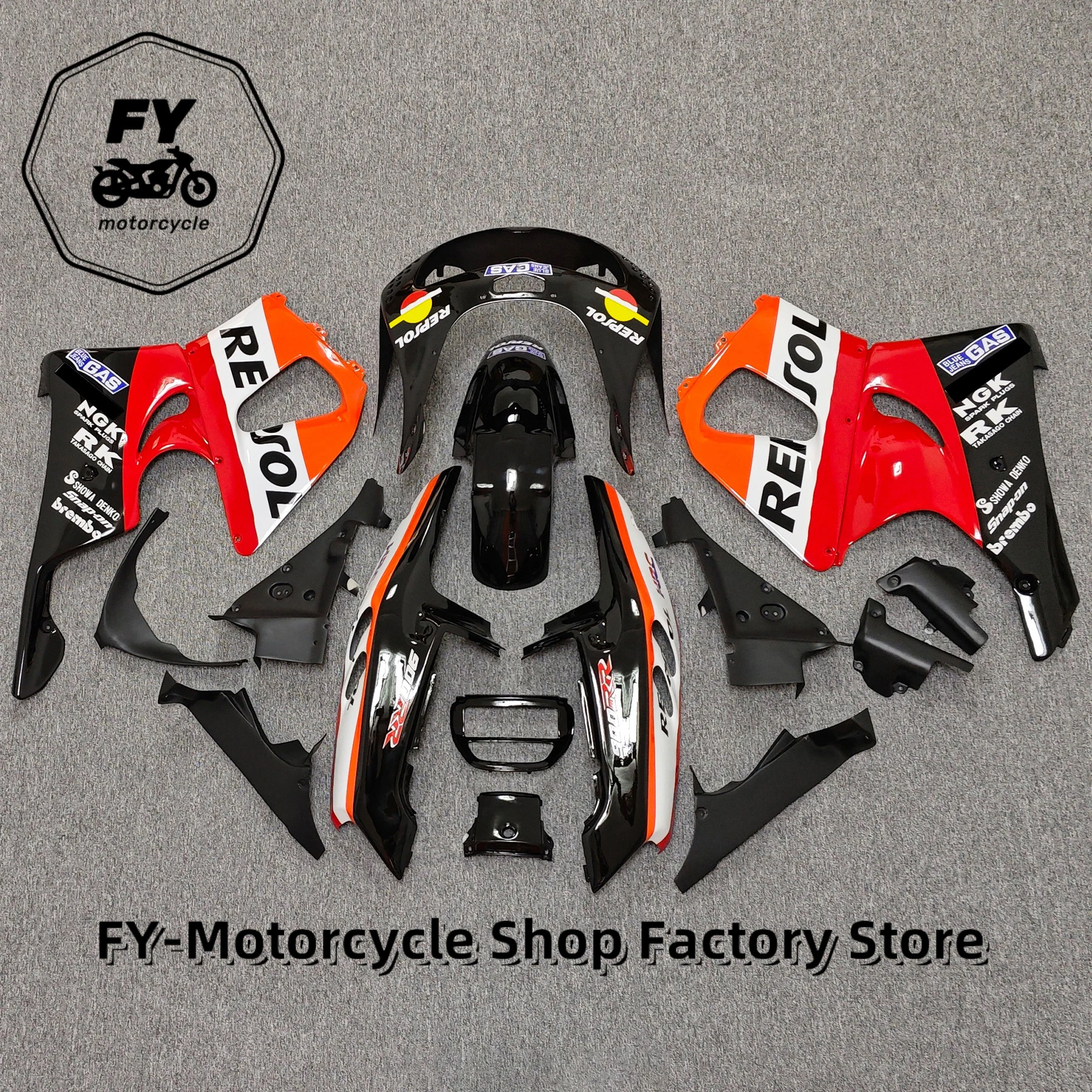 

Для HONDA CBR900RR Fireblade 1996 1997 CBR 893RR 96 97 CBR 893 CBR900 RR черный спортивный велосипед послепродажный комплект обтекателей, аксессуары