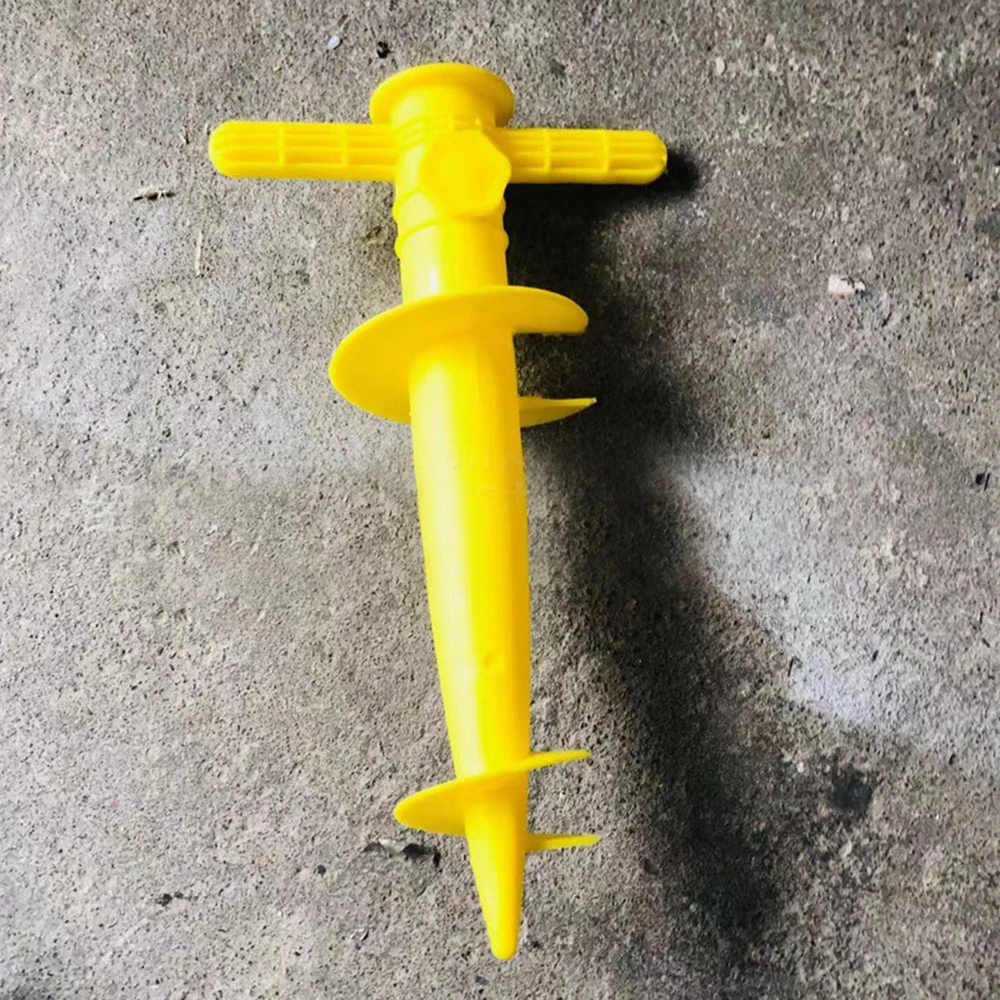 1Pc Umbrella Grass Anchor Holder 31x17cm Plastic Parasol Holder Suitable for Sun Beach Umbrella Racks Reliable Accessories