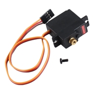 ABJL-RC Car Upgrade Spare Parts Accessories Three Wire Metal Gear Servo For Wltoys 124016,124017,144010,124007 RC Car