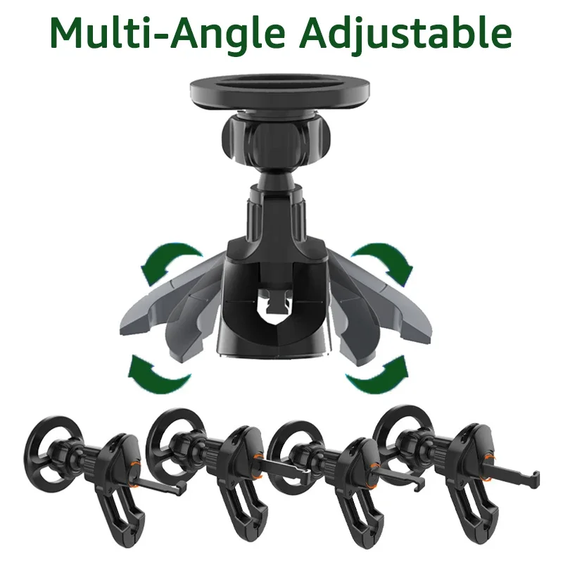 Support de téléphone de voiture pour MagSafe support de téléphone portable de voiture magnétique support de téléphone de ventilation de voiture pour iPhone série 16/15 supports GPS Xiaomi