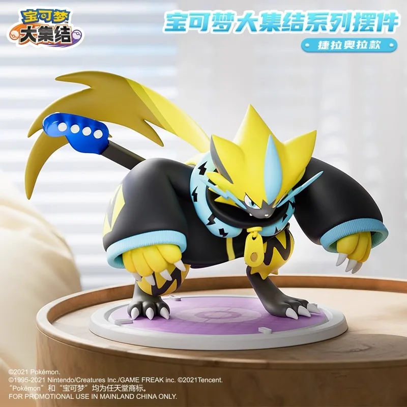 

Genuine PokéMon Handmade Figurines Pikachu Eevee Gengar Pok é Mon Elf Doll Trendy Play Ornament