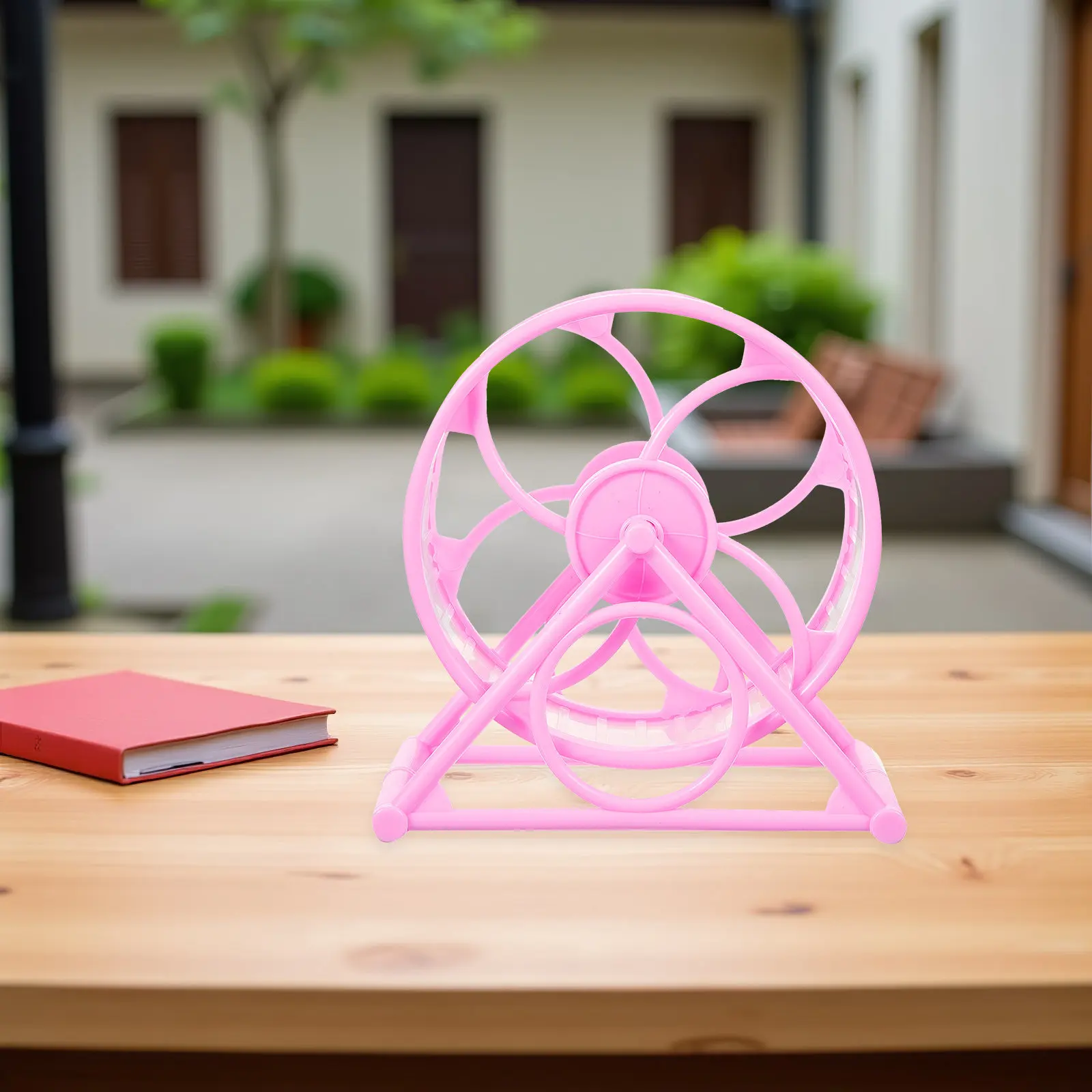 Plastic Hamster Running Wheel Creative Design for Squirrel Bear Hedgehog Small Pet Activity Levels Chinchilla Wheel