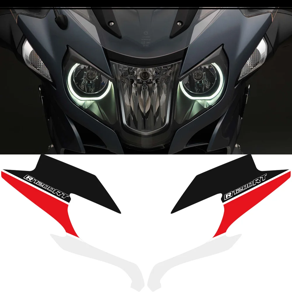 R 1200 RT Fuel Tank Pad Stickers For BMW R1200RT R1200 RT Tail Panniers Luggage Cases Trunk Protector Knee Fairing Fender Decals