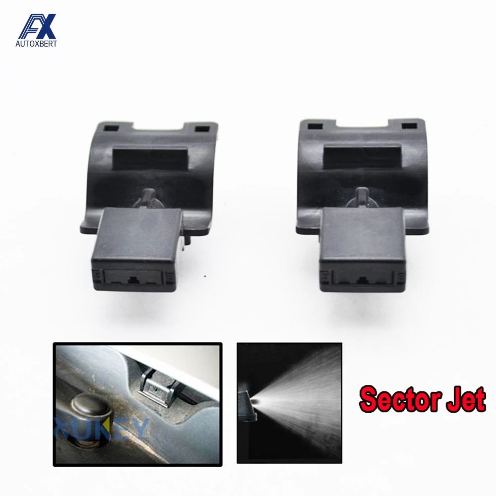 

2Pcs Front Windscreen Washer Jet Nozzle Set Kit For Lexus RX350 RX450H LS460 LS600H IS250 IS350 GX460 For Scion xD xB
