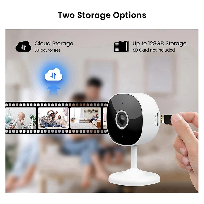 Wifi Camera 2K, Indoor Home Security Cameras For Baby/Older/Dog/Pet Camera With Phone App