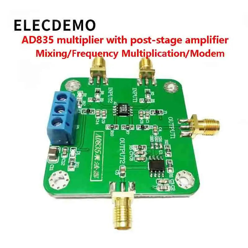 

AD835 Module Multiplier module Mixing Wideband modem with post-stage op amp 4 quadrant analog multiplier