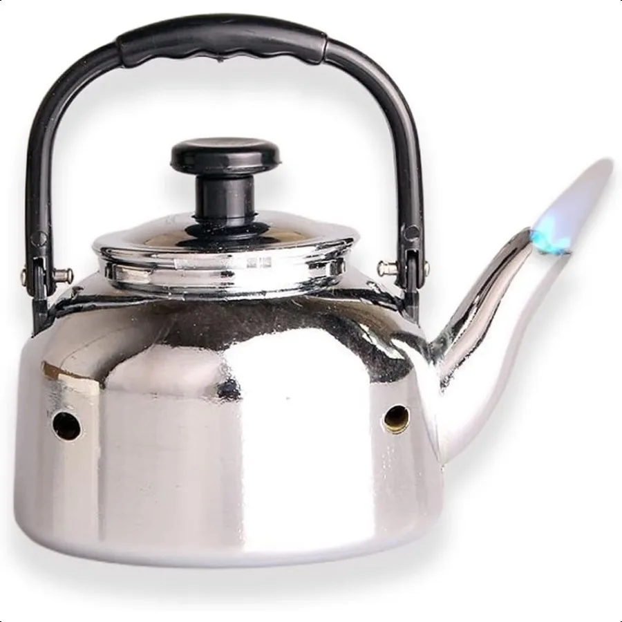 

Torch Lighter Weird Lighters Creative Kettles Kitchenware Design Fillable Adjustable Butane Lighter Gifts for Men Candles No G