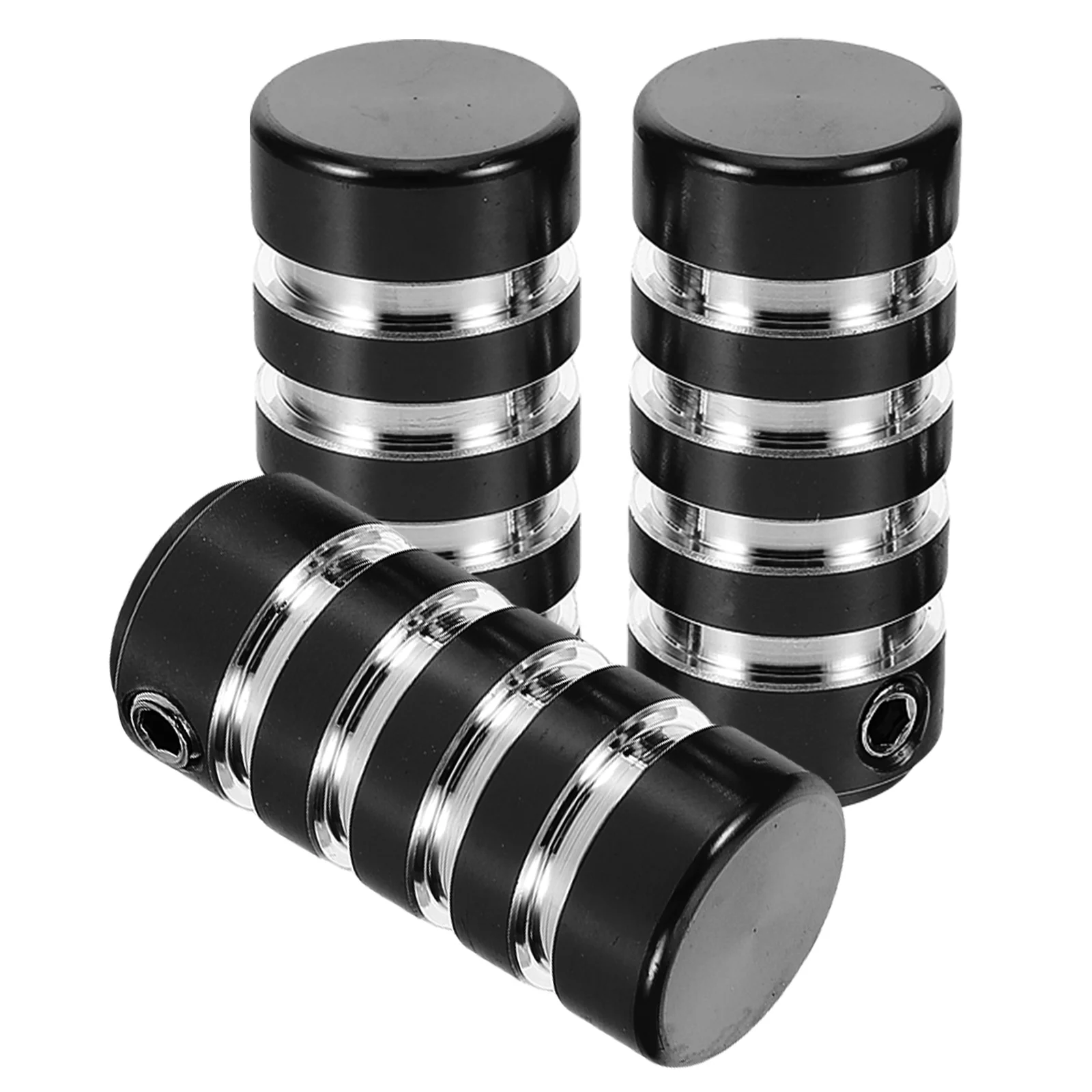 

3 Pcs Shift Lever Protection Cover Motorcycle Gear Protective Case Aluminum Alloy Black Bike