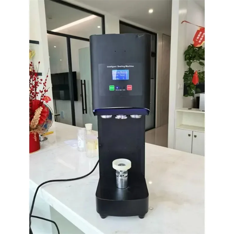 【Más vendido】 Máquina de sellado de latas totalmente automática 5s de fábrica de alta velocidad, precio del sellador de botellas de mojito con máquina envasadora de latas
