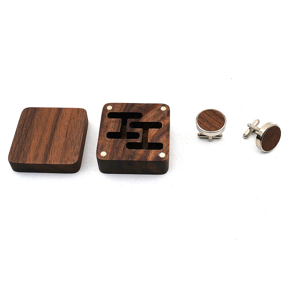 Cadeaux pour garçons d'honneur Boutons de manchette Boutons de manchette en bois personnalisés Cadeau pour lui Cadeau personnalisé pour papa Cadeau de enterrement de vie de jeune fille Proposition pour garçons d'honneur