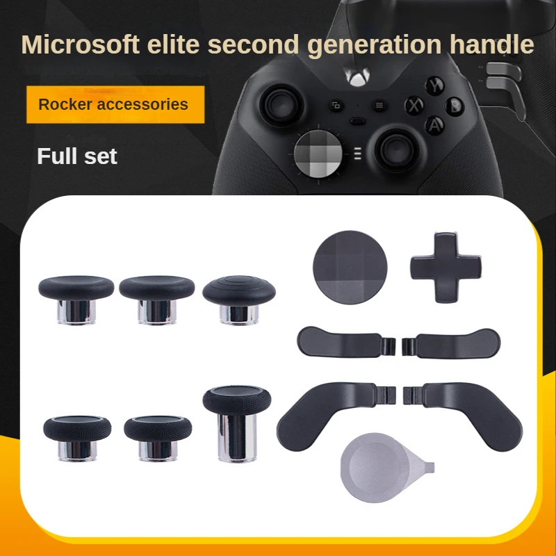 Microsoft xbox elite Metal D-Pad Trigger Paddles Replacement Thumbstick for Xbox One Elite Controller Series 2 Parts Repair Kit