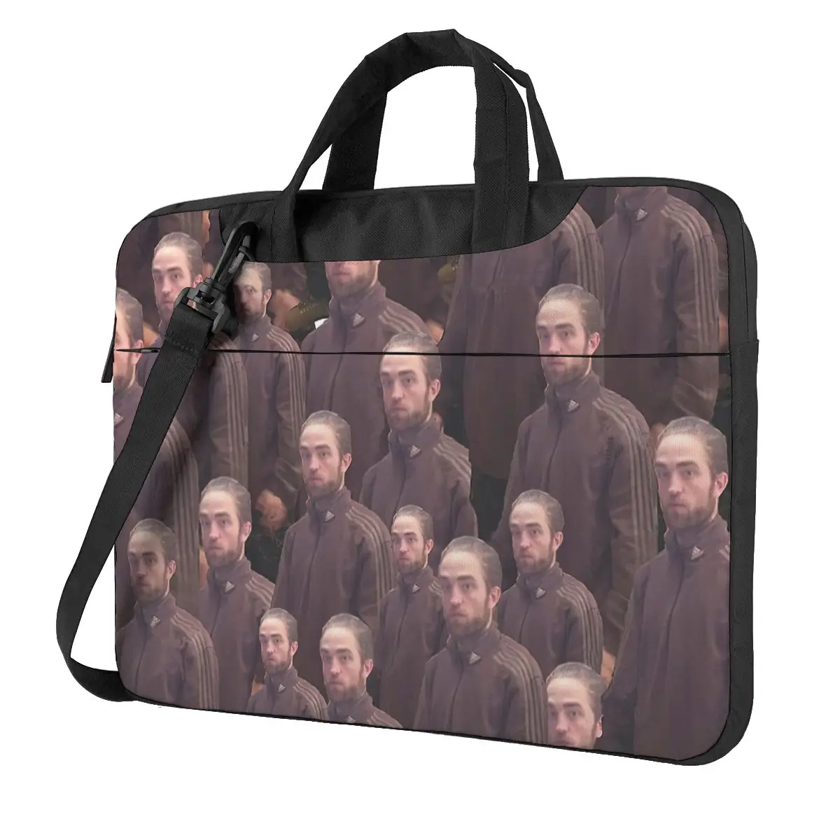 

Robert Patinson Tracksuit Laptop Bag Case Protective Vintage Computer Bag Bicycle Crossbody Laptop Pouch