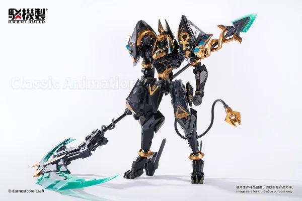 【오리지널】ROBOT BUILD RB-12ah ANUBIS & HORUS 변환 패키지 액션 피규어 수집품 모델 클래식 애니메이션 장난감