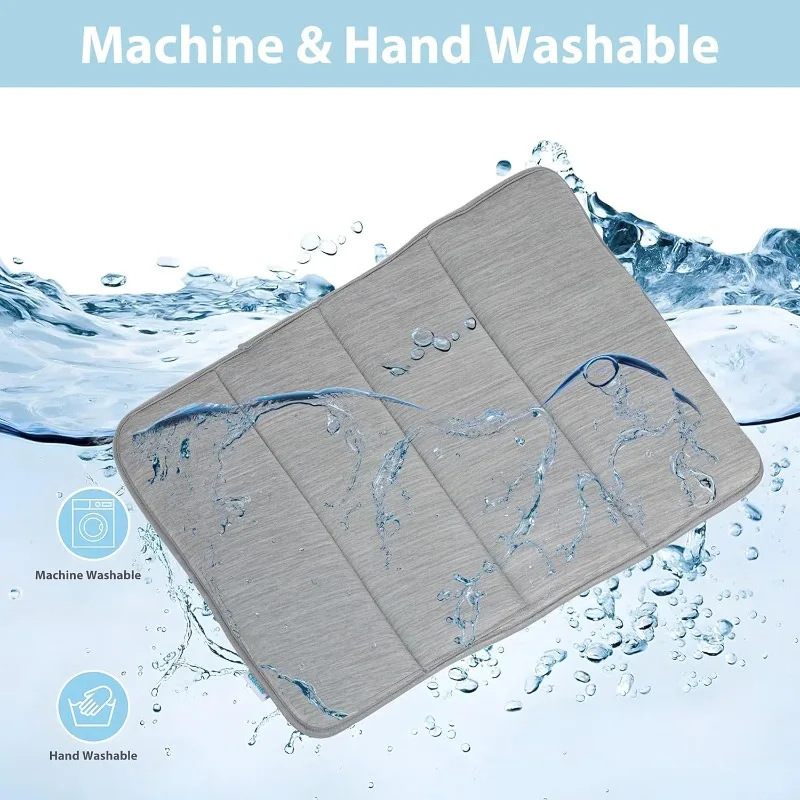 Washable Pet Cooling Mat Orthopedic Comfort Safe Stable Cooling Blanket For Hot Weather Relief