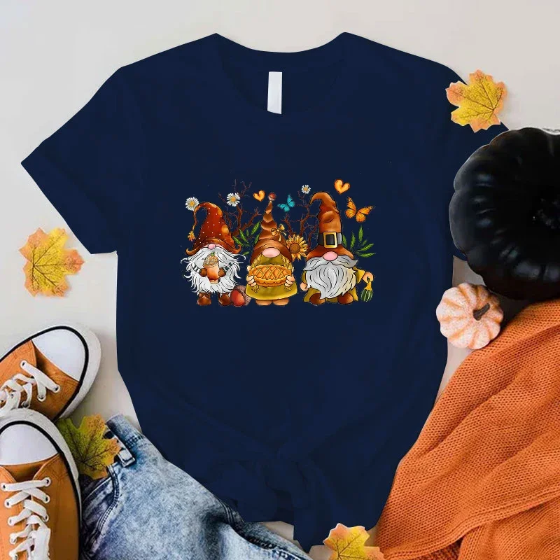 Gorąca jesienna koszulka z napisem T-Shirt z nadrukiem kobiet z krótkim rękawem Street Casual, letnia koszulka z osobowością (koszulka Premium)
