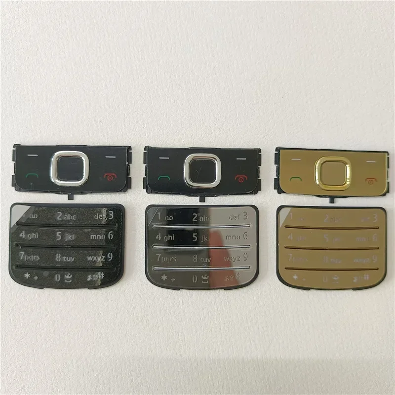 For Nokia 6700 Classic Main Menu English Keypad Keyboard Buttons Cover Case Housing Replacement Parts